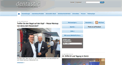 Desktop Screenshot of dentastic.ch